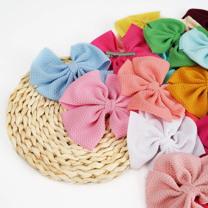 10PCS 4.5 Inch Baby Girl Hair Bows with Alligator Clips Hair Barrettes Hair Accessories for Girls Toddler Infants Kids